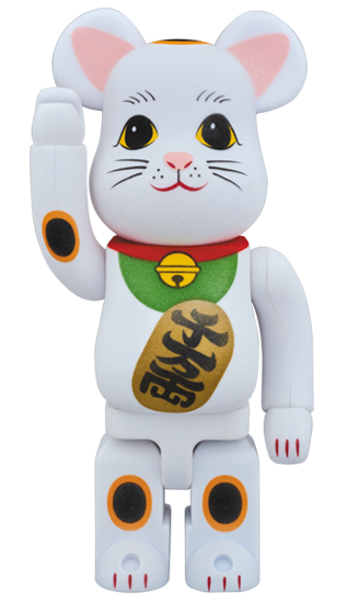 送料無料 BE@RBRICK 招き猫 フロッキー 400％ - その他