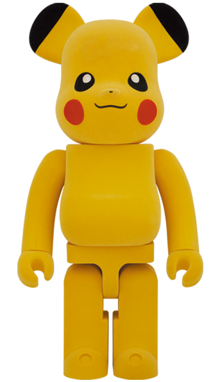 BE@RBRICK Pikachu ピカチュウ フロッキーVer. 100％ & 400 