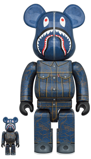 BE@RBRICK BAPE(R) × Levi's(R) 100％ & 400％ | Hoardboard Collections
