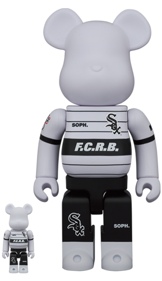 BE@RBRICK F.C.R.B. × MLB 100％ & 400％ (CHICAGO WHITE SOX