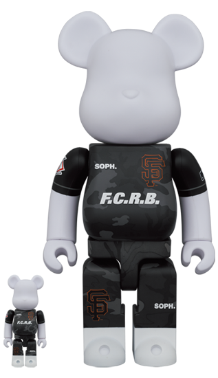 BE@RBRICK F.C.R.B. × MLB 100％ & 400％ (SAN FRANCISCO GIANTS