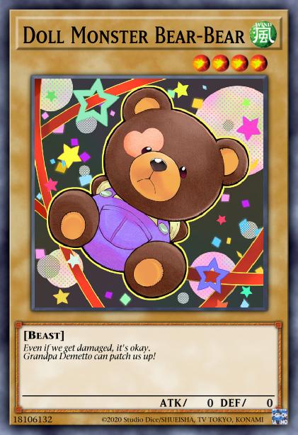 Doll Monster Bear-Bear